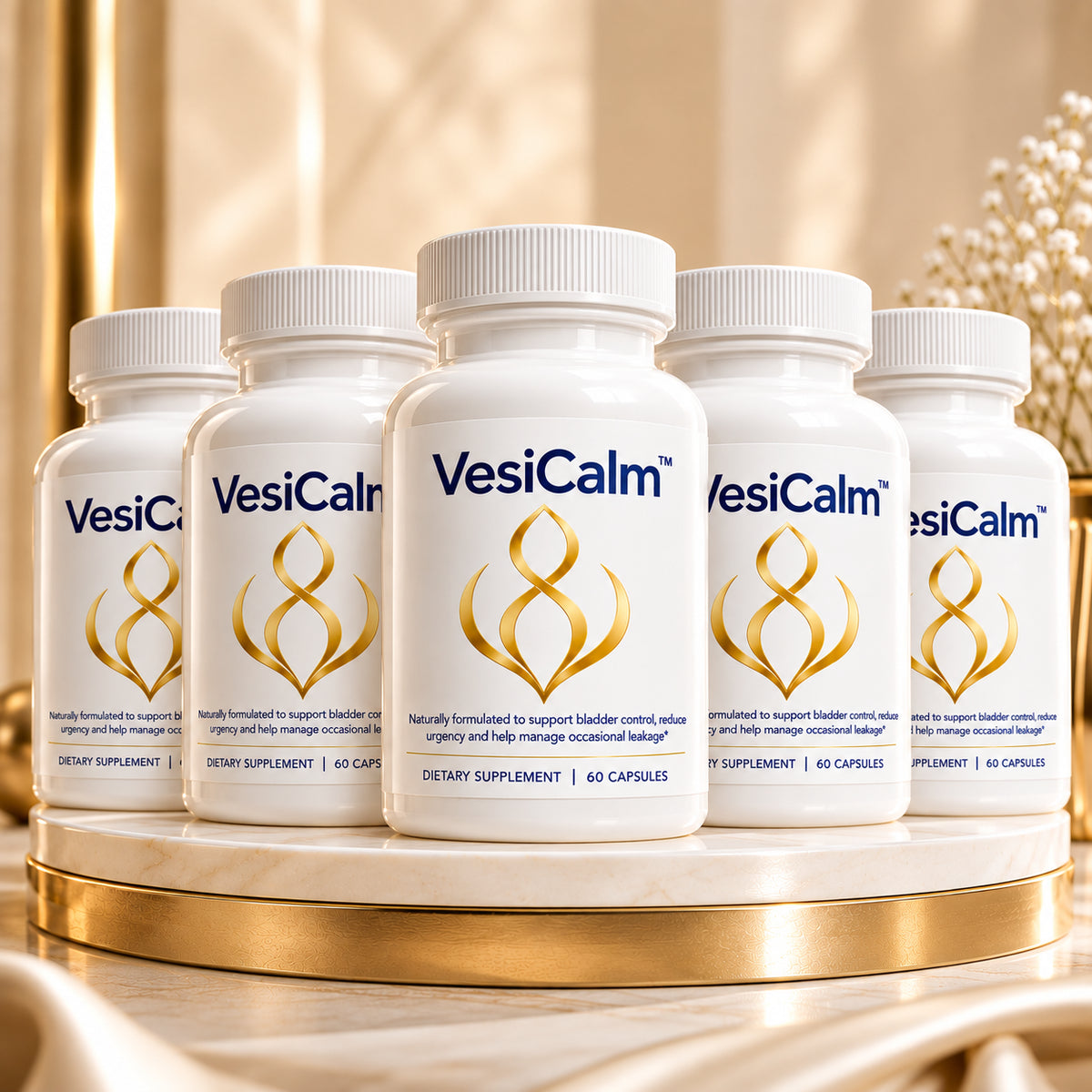 VesiCalm™ Apoyo para la vejiga | ¡Restablece el control completo de la vejiga en solo 7 días!