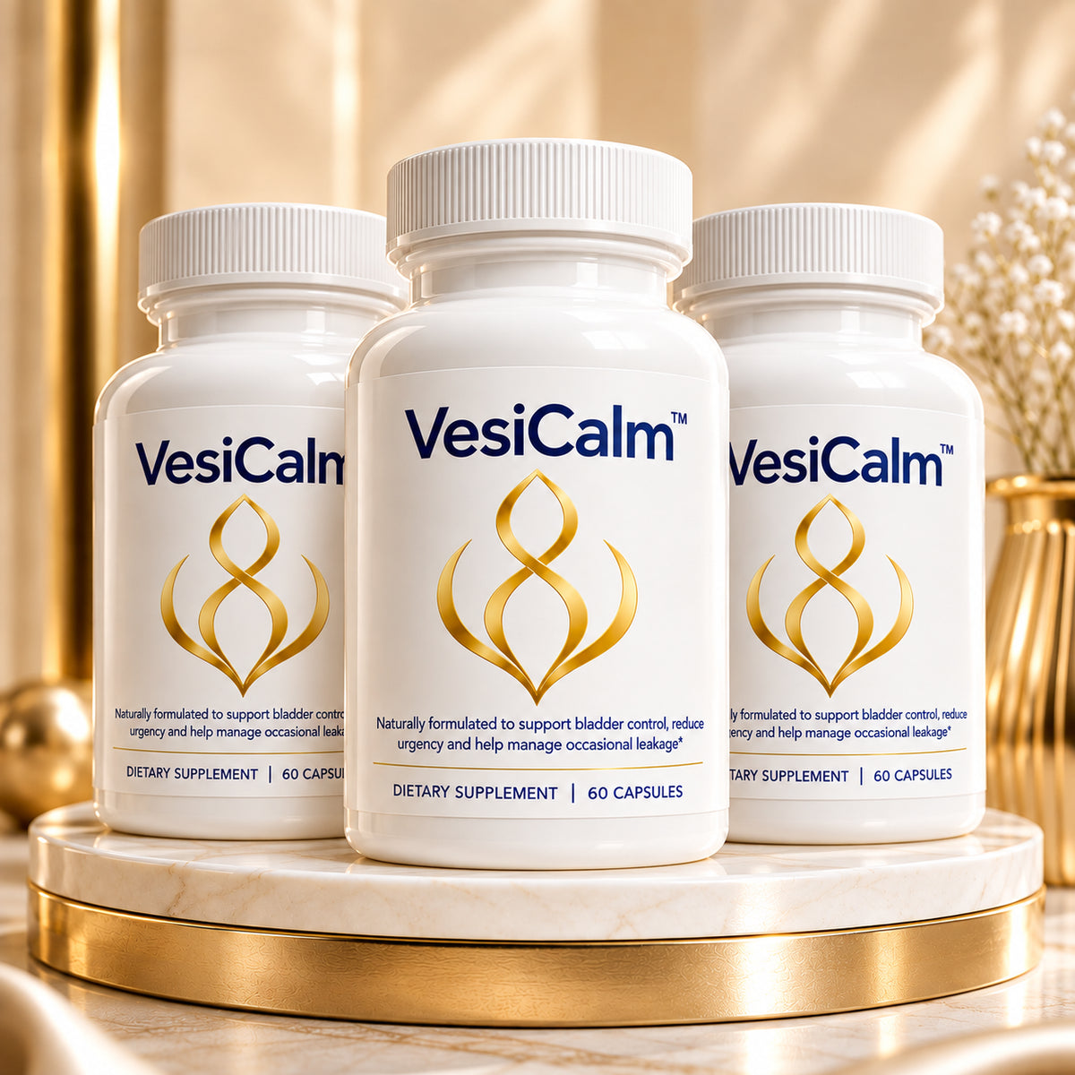 VesiCalm™ Apoyo para la vejiga | ¡Restablece el control completo de la vejiga en solo 7 días!