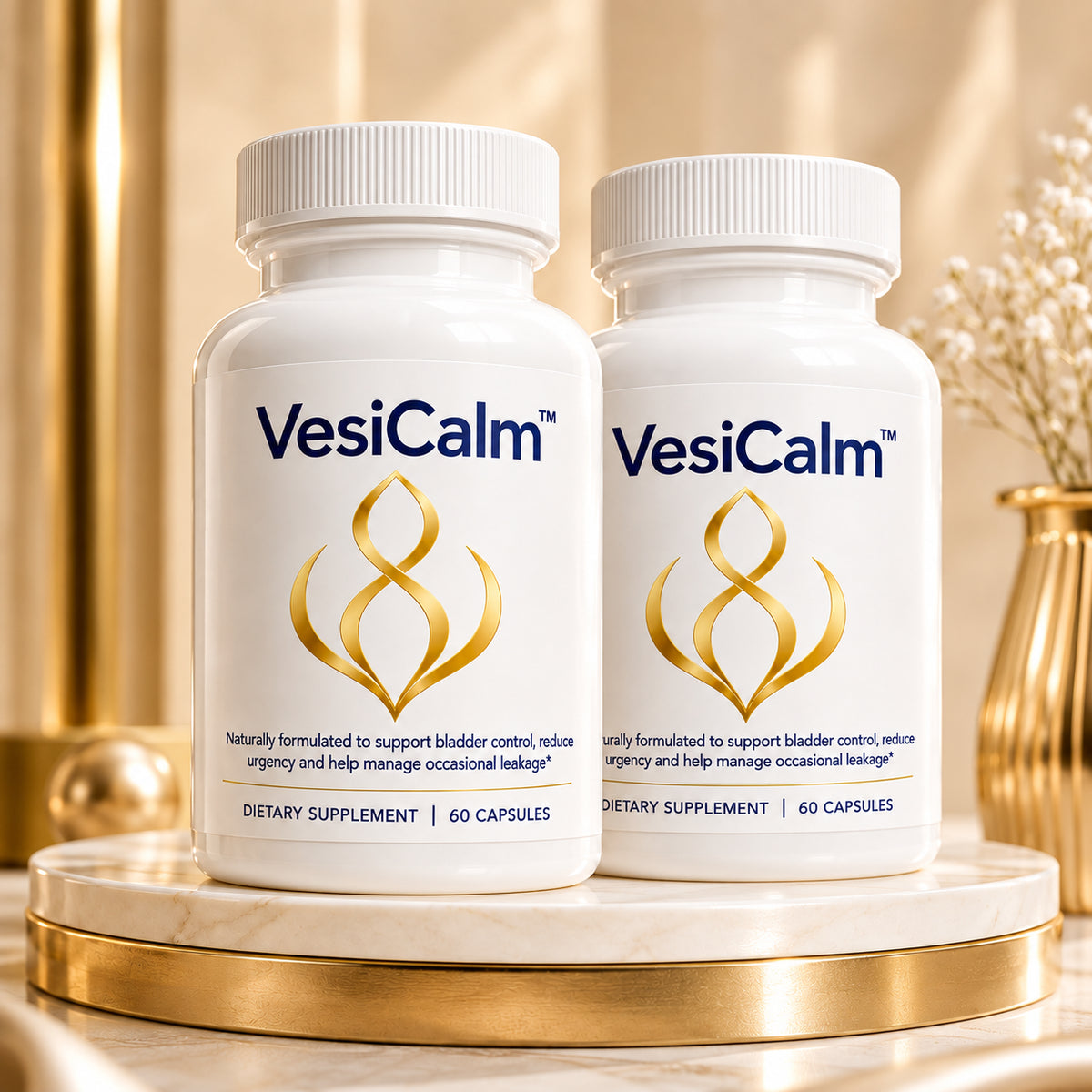 VesiCalm™ Apoyo para la vejiga | ¡Restablece el control completo de la vejiga en solo 7 días!